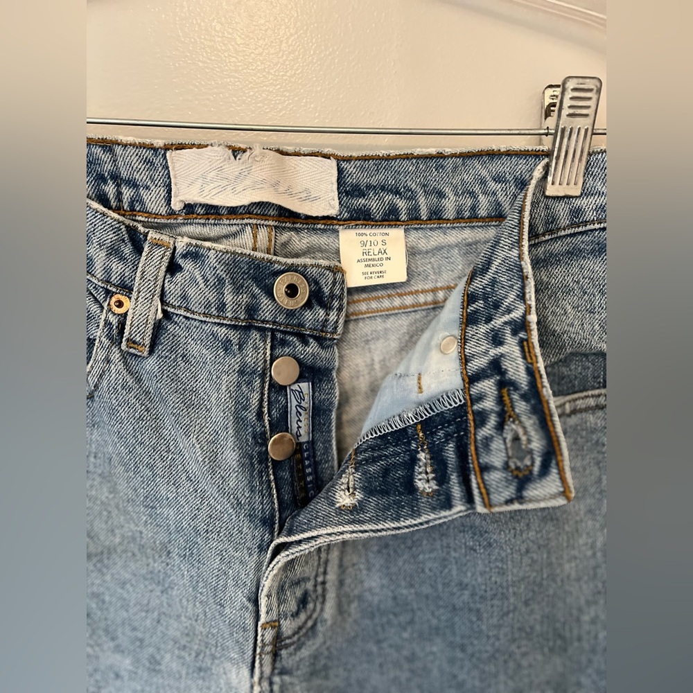 Express BLUES Relaxed Fit Jeans Size 9/10 – Classic Vintage Style - Picture 5 of 11